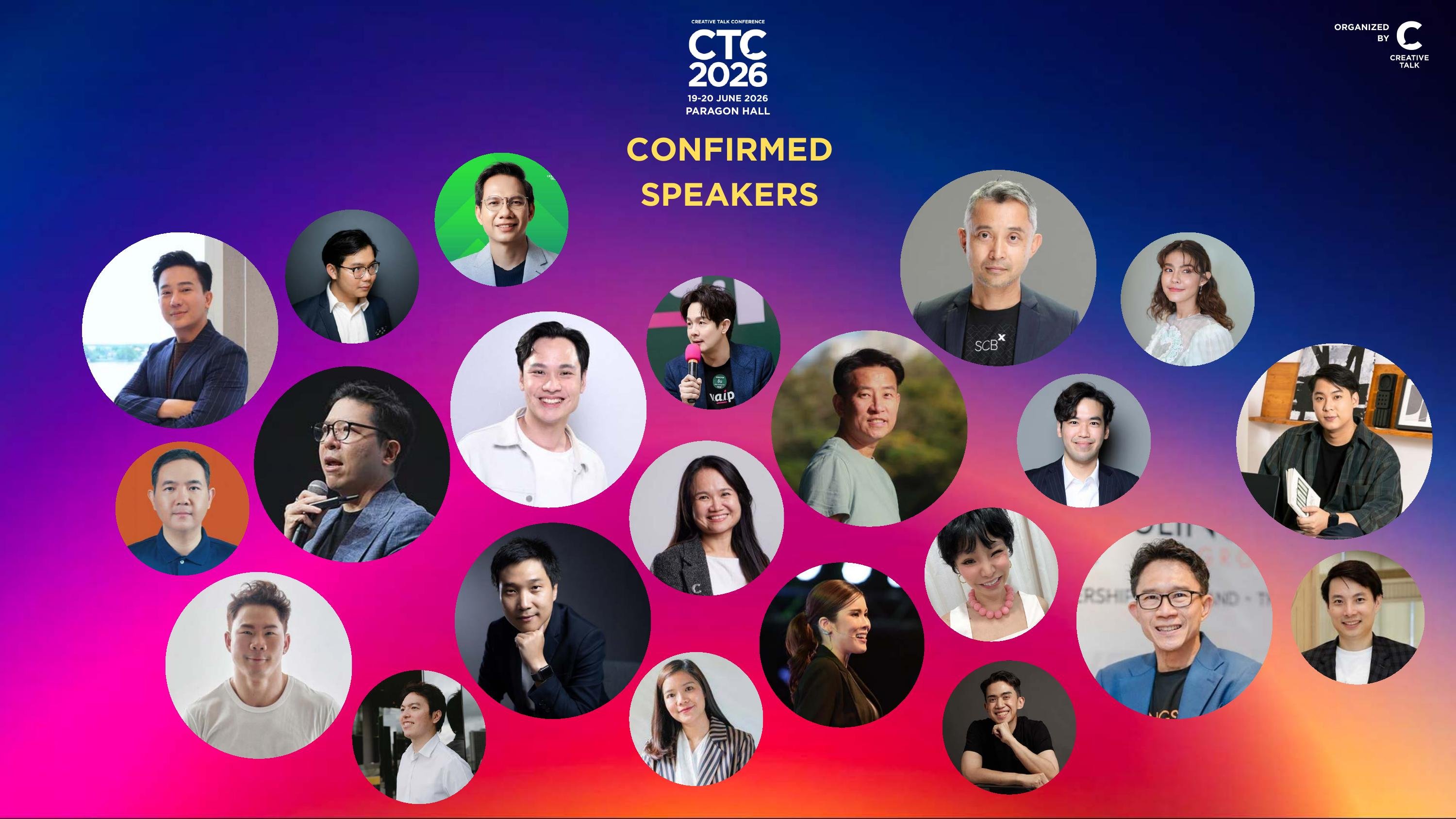 CTC2026 Confirmed Speakers