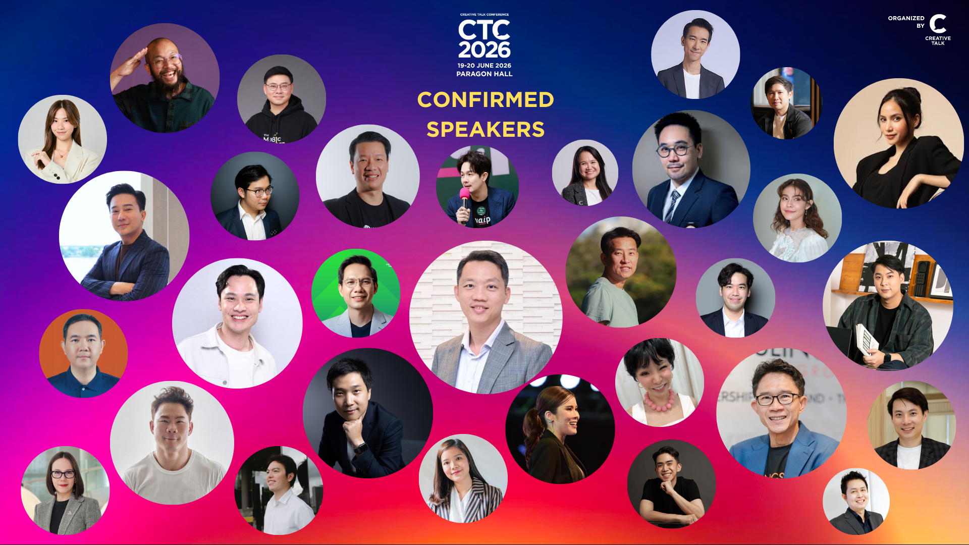 CTC2026 Confirmed Speakers